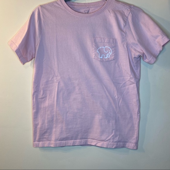 IVORY ELLA Pink Pocket Tee Sz XS - Picture 2 of 4
